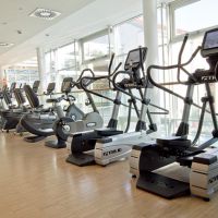 Cardio Geräte im Fitnesscenter der Römertherme Baden